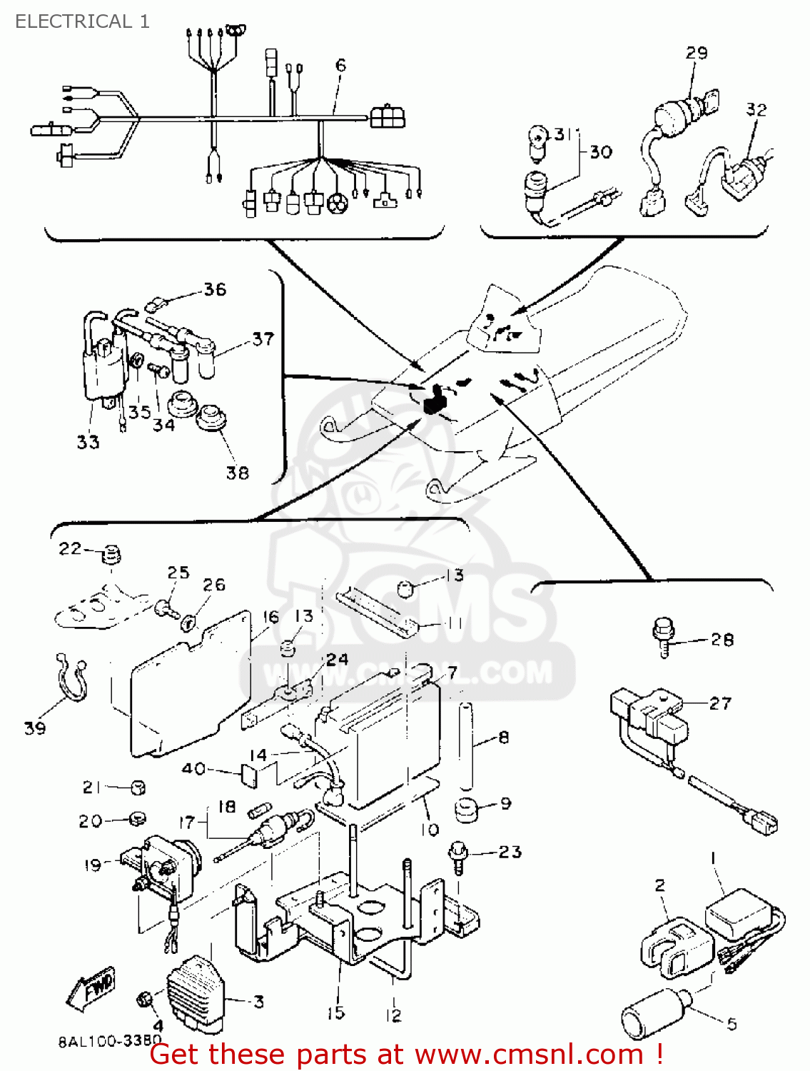 1993 Yamaha Phazer Wiring Diagram