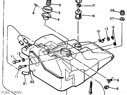 Yamaha PZ480H PHAZER 1984 parts lists and schematics