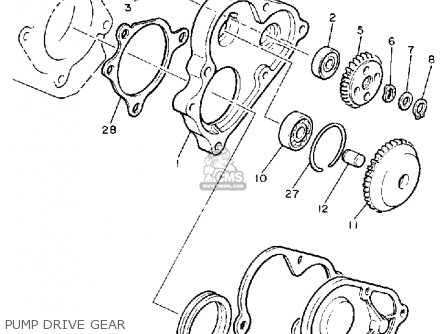 Yamaha PZ480N PHAZER 1989 parts lists and schematics