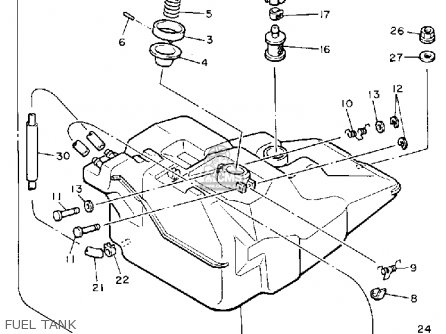 Yamaha PZ480P PHAZER 1990 parts lists and schematics