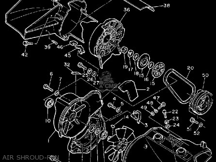 Yamaha PZ480R PHAZER 1991 parts lists and schematics Yamaha PZ480R PHAZER 1991 parts lists and schematics