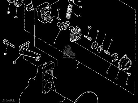 Yamaha PZ480R PHAZER 1991 parts lists and schematics