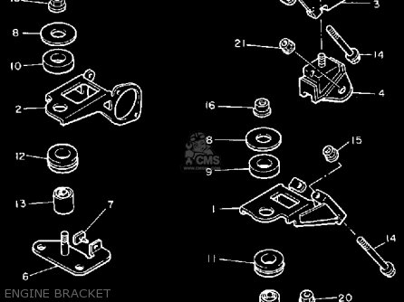 Yamaha PZ480R PHAZER 1991 parts lists and schematics