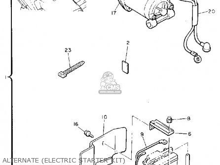 Yamaha PZ480STT PHAZER 1993 parts lists and schematics