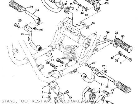 Yamaha R3 1969 USA parts lists and schematics