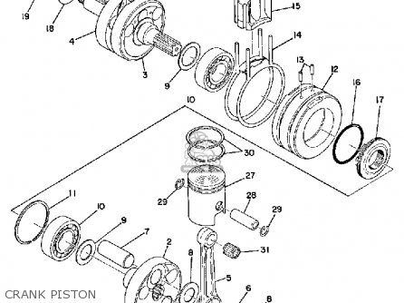 Yamaha RD125 1975 USA parts lists and schematics