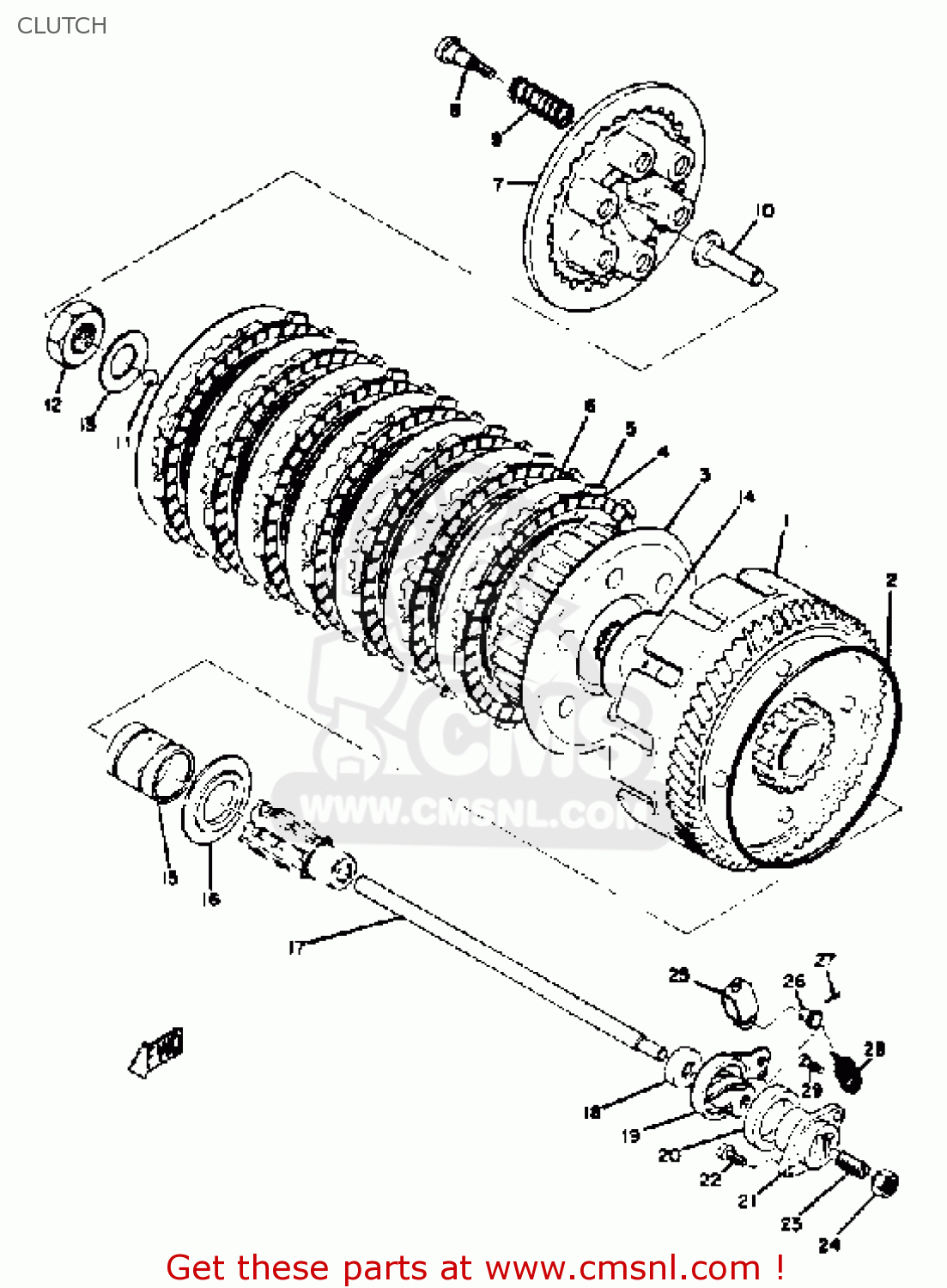 Yamaha rd350 store parts online