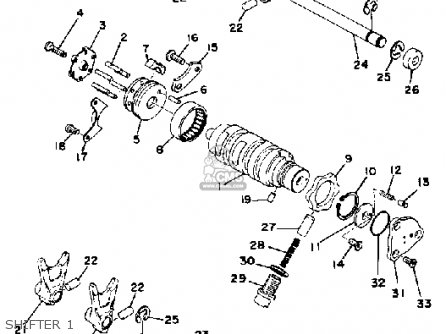 Yamaha RD400 1979 USA parts lists and schematics