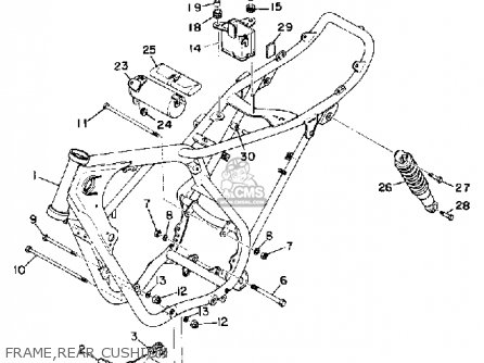 Yamaha RT1 1970 USA parts lists and schematics