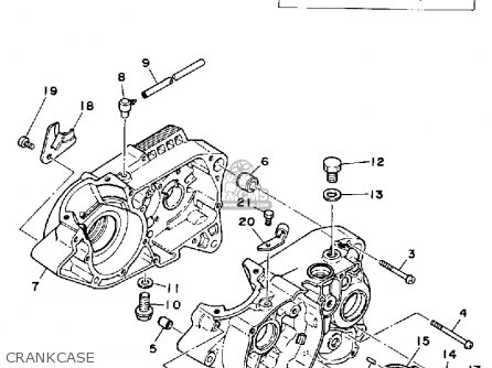 Yamaha RT100 1990 (L) USA parts lists and schematics