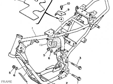 Yamaha RT100 1990 (L) USA parts lists and schematics