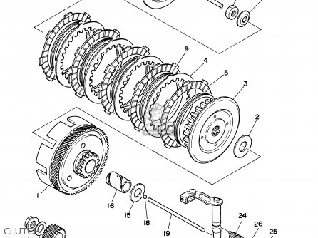 Yamaha RT100 2000 (Y) USA parts lists and schematics