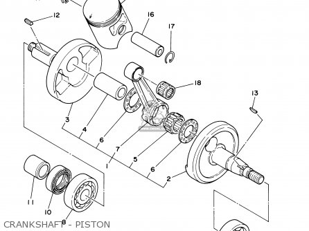 Yamaha RT100 1995 (S) USA parts lists and schematics