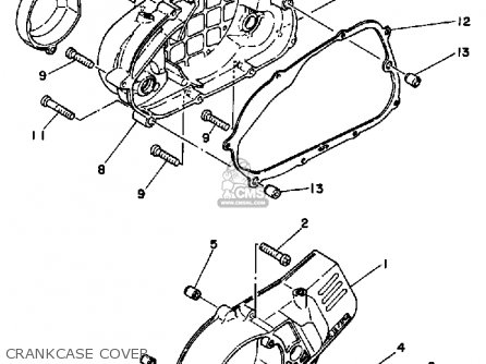 Yamaha RX50 50SPECIAL 1984 (E) USA パーツリストと回路図