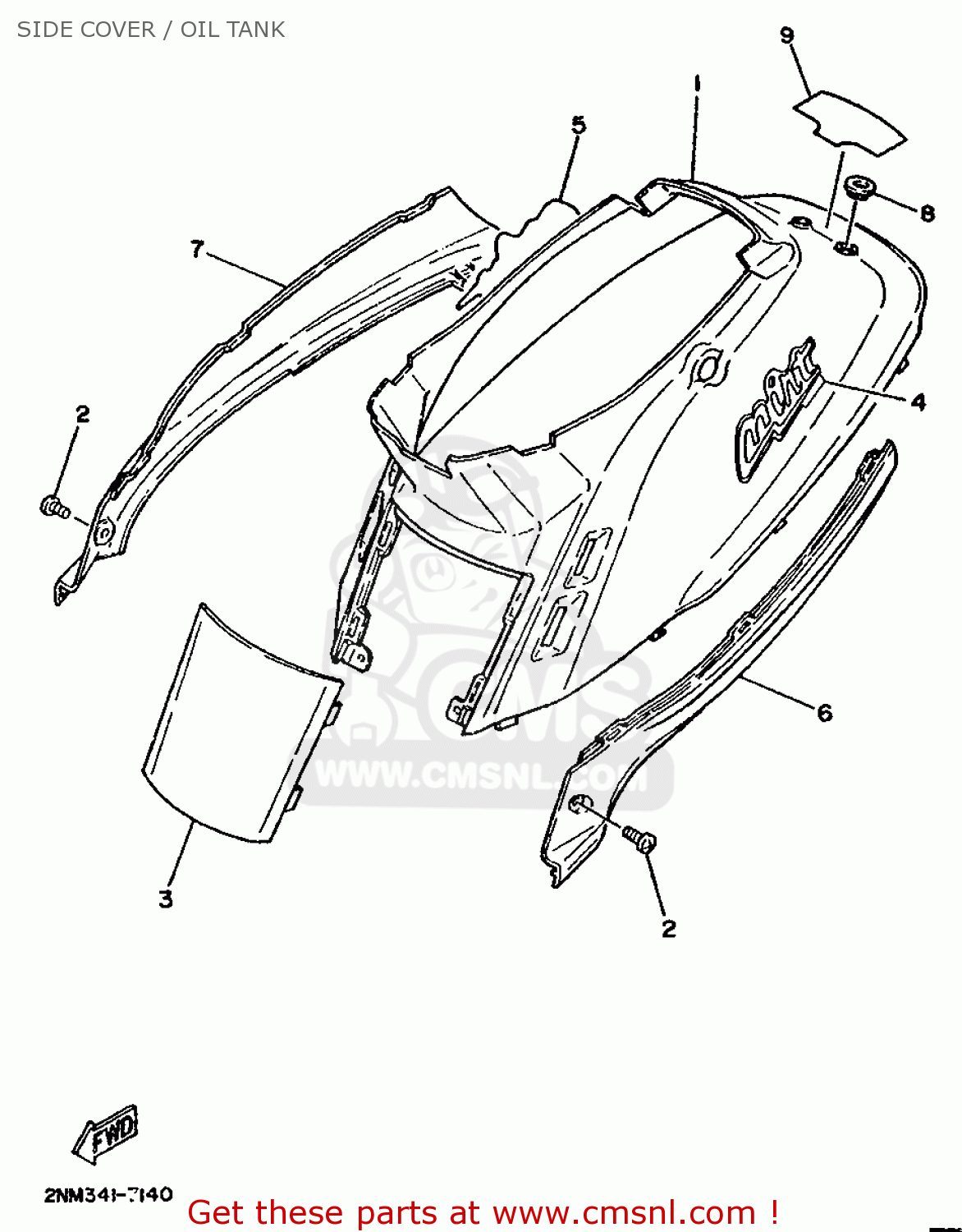 Honda SH50 parts: order spare parts online at CMSNL