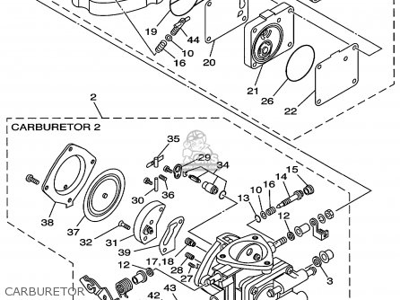 Yamaha SJ700AX 1999 TAIWAN parts lists and schematics