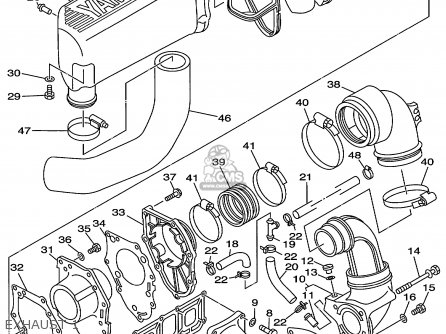 Yamaha SJ700AX 1999 TAIWAN parts lists and schematics