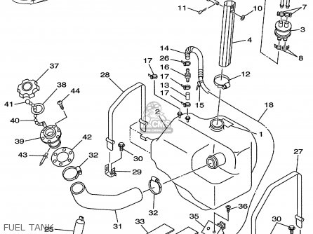 Yamaha SJ700AX 1999 TAIWAN parts lists and schematics