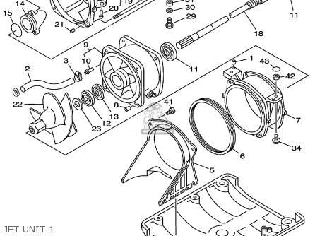 Yamaha SJ700AX 1999 TAIWAN parts lists and schematics