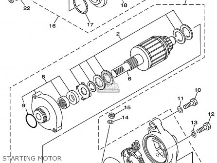 Yamaha SJ700AX 1999 TAIWAN parts lists and schematics