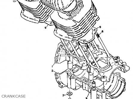 CRANKCASE - SL351 1968
