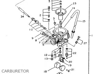 Yamaha SR125 1987 2JW SPAIN 272JW-352S1 parts lists and schematics