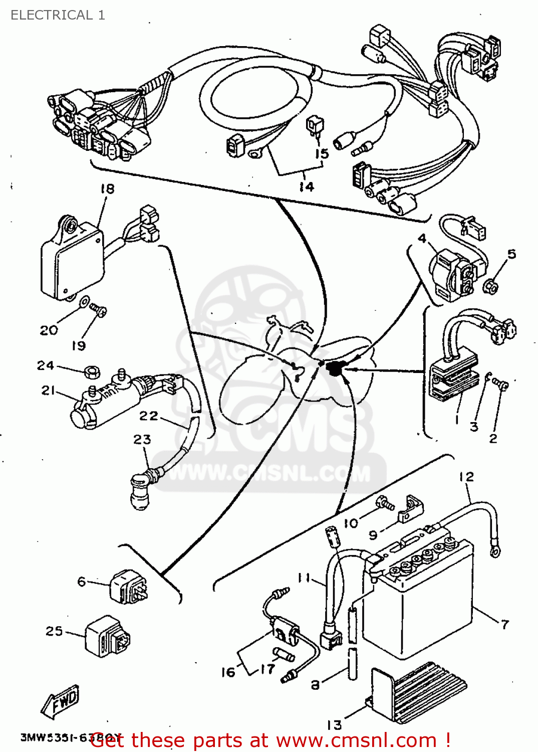 Yamaha Sr Wiring Diagram Wiring Diagram