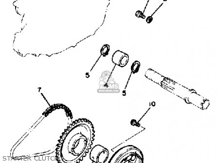 Yamaha SR250 1980 EXCITER1 USA parts lists and schematics