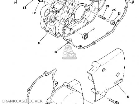 Yamaha SR500 1978 USA parts lists and schematics
