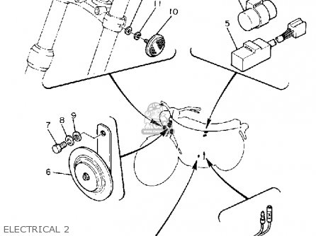 Yamaha SR500 1980 OCEANIA parts lists and schematics Yamaha SR500 1980 OCEANIA parts lists and schematics