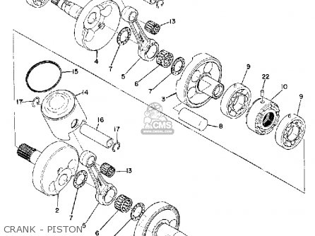 Yamaha SR643 1974 parts lists and schematics