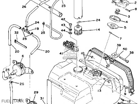 Yamaha SRX440C 1979 parts lists and schematics