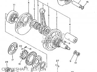 Yamaha SRX600 1987 1XL EUROPE 271XL-300E1 parts lists and