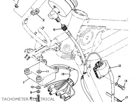 Yamaha TA125 USA parts lists and schematics