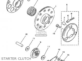 Yamaha Tdr125 1991 3sh1 Europe 293sh-300e3 Parts Lists And Schematics