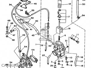 Yamaha TDR250 1988 3CK1 EUROPE 283CK-300E1 parts lists and schematics