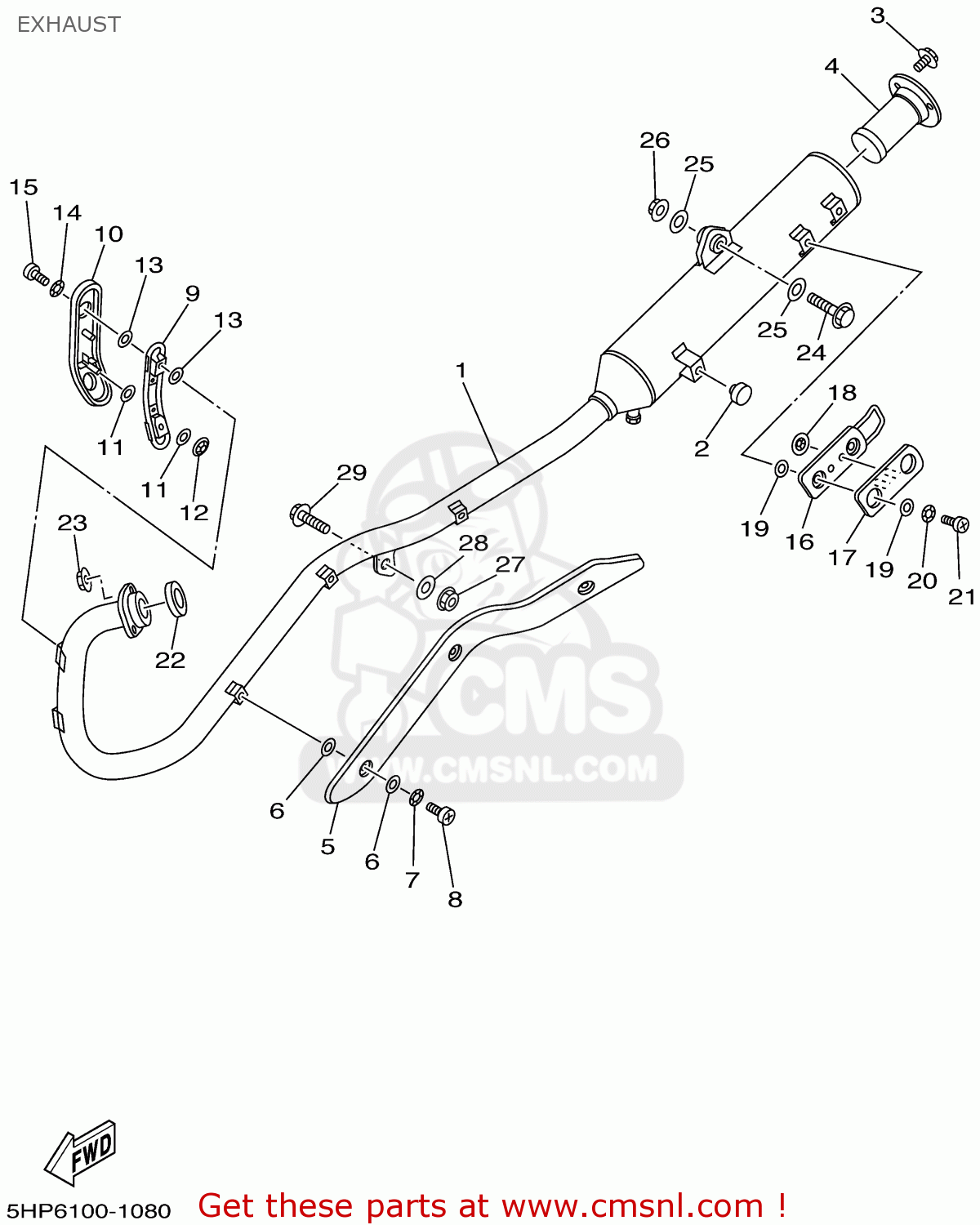 best exhaust for ttr 125