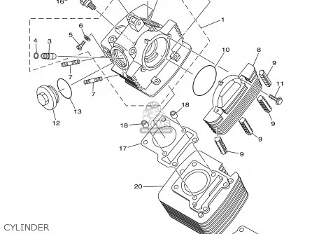 Yamaha TTR125E TTR125LWE 2003 (3) USA / LARGE WHEEL MODEL parts lists
