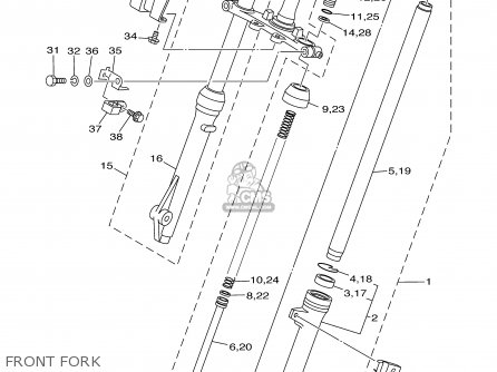 Yamaha TTR90 OFFROAD 2001 (1) USA parts lists and schematics