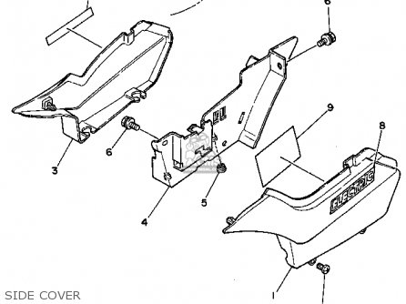 Yamaha TW200 TRAILWAY 1995 (S) USA parts lists and schematics