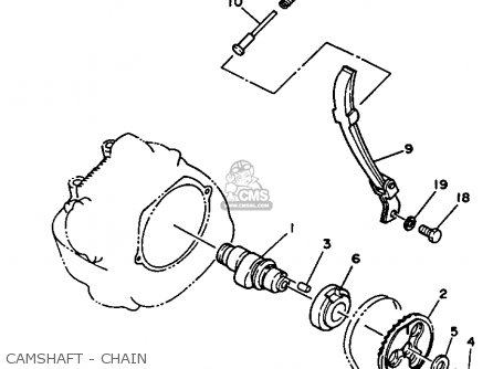 Yamaha TW200 TRAILWAY GR/B 1990 (L) USA parts lists and schematics