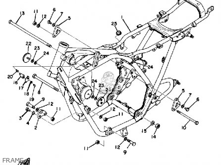 Yamaha TX500 1973 USA parts lists and schematics