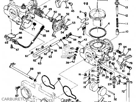 Yamaha TX500 1974 USA parts lists and schematics