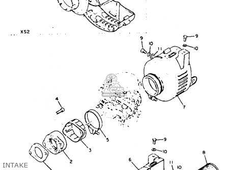 ヤマハTX650Ⅱパーツリスト Yamaha TX650 1974 1975 1976 USA パーツリストと回路図