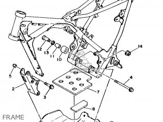 Yamaha TY250R 1986 2AF EUROPE 262AF-300E1 parts lists and schematics