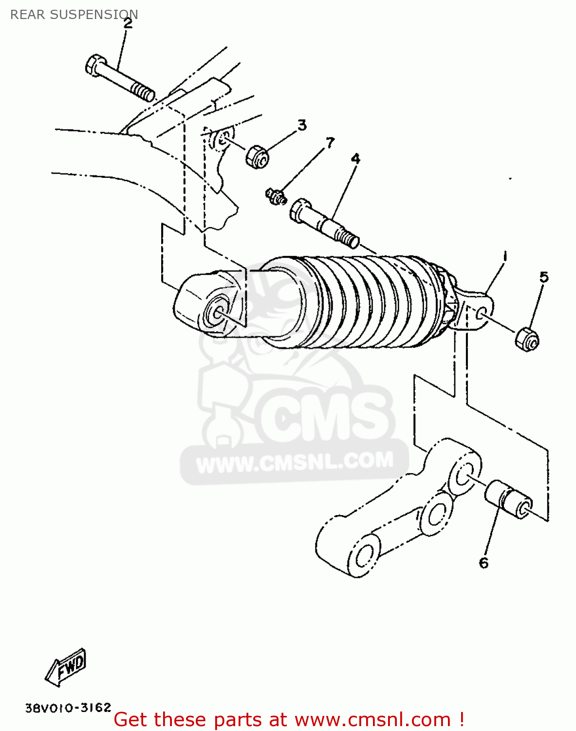 yamaha ty mono parts