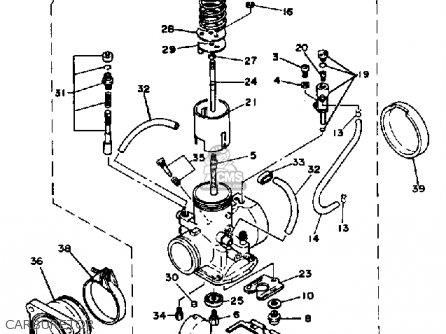 Yamaha TZ250 1982 (C) USA parts lists and schematics