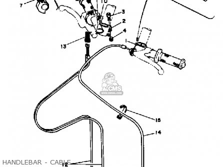 Yamaha TZ250 1982 (C) USA parts lists and schematics