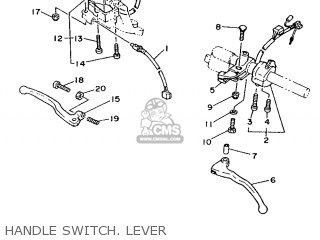 Yamaha TZR125 1987 2RK ENGLAND 272RK-310E1 parts lists and schematics