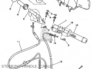 Yamaha TZR125 1987 2RK ENGLAND 272RK-310E1 parts lists and schematics